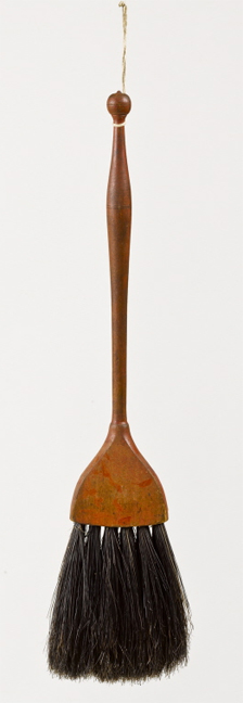 Shaker brush, Probably Canterbury, New Hampshire, circa 1840